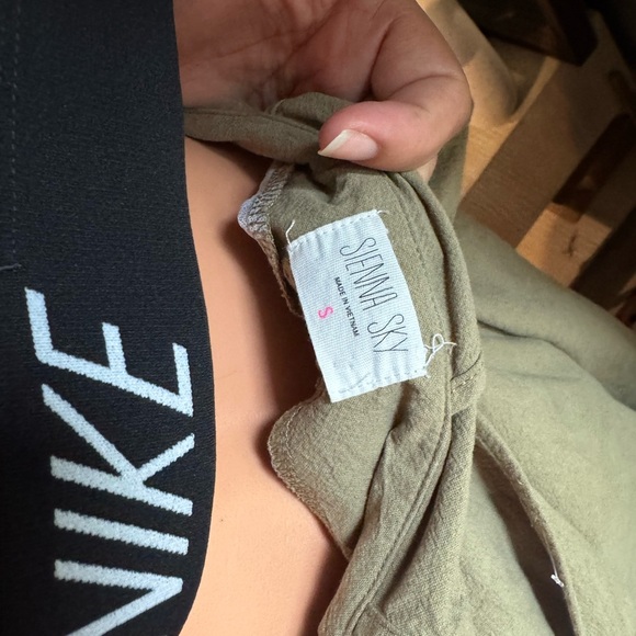 Sienna Sky Green‎ Jumpsuit Modern Safari Style - Picture 6 of 6